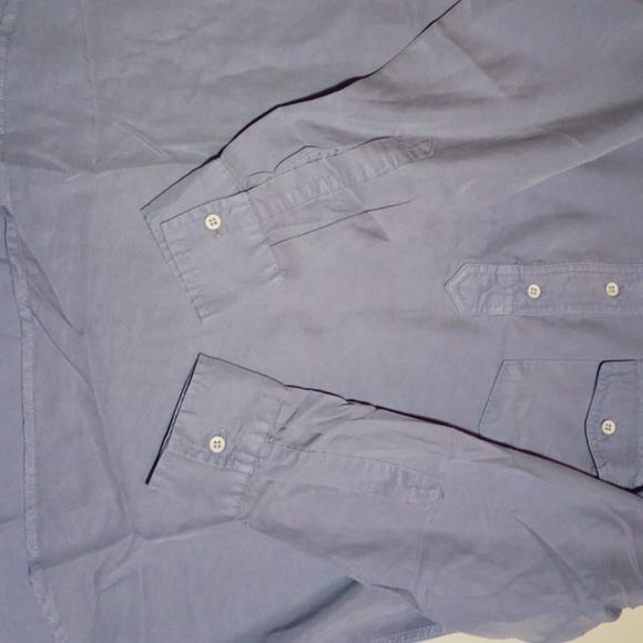 NWT Lauren James- Sky Blue Long Sleave Shirt - Picture 7 of 8